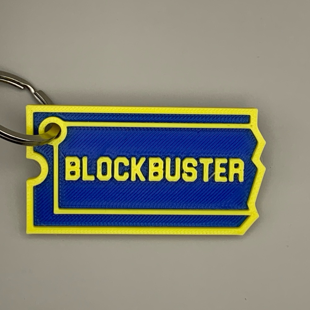 Blockbuster Keychain